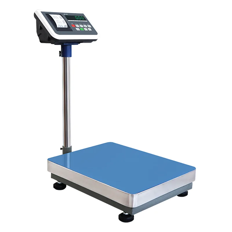 Built-in Label Printing Function ပါရှိသော အီလက်ထရွန်းနစ်ပလပ်ဖောင်းစကေး